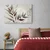 Slika minimalistični listi v boho dizajnu - 120x80