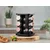 Berlinger Haus Stalak sa 13 četvrtastih posuda za začine Black Rose Collection BH-8559, Crni