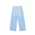 Cropp - Farmerke wide leg - PLAVA