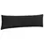 Jastučići za sofu 2 pcs Crna 145 x 40 cm tkanina