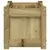 Vrtna sadilica 60x31x31 cm od impregnirane borovine