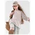 Duomiaowu Majica dugih rukava za devojčice, Krem