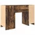 Stol dimljeni hrast 120x42x76 cm konstruirano drvo