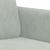 2-dijelni set sofa svjetlosivi baršunasti