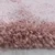 eoshop Preproga Fluffy shaggy 3500 rose (Varianta: premer kroga 120 cm)