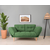 Atelier del Sofa GR106 Nina Daybed Sofa, Zelena