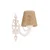 Opviq Zidna lampa Lily Hazeran, 15x10x13cm, IP20, Bež-bela
