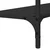 Konzolna stolica Crni hrast 75 x 30.5 x 75 cm Konstruirano drvo