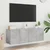 Zidni TV ormarići 2 kom sivi boja betona 60x30x41 cm
