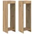 Stalak za biljke 2 pcs Zanatski Hrast 30 x 30 x 100 cm