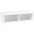 TV ormarić s LED svjetlima bijeli 80x30x30 cm