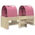 Krevet s Tunnels 4 pcs Sonoma i Pink Konstruirano drvo