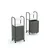 Hanah Home metalna korpa za veš Dh Box, 44 cm, bela