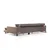 Atelier del Sofa Ugaona garnitura Frido 100x92x308cm Svetlosiva