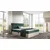 Boxspring postelja Wood 6 - 200x200 cm - nordijski tik