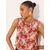 Lipsy Bluza rjava/bela