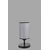 Opviq Stona lampa E27 Socket, Crno-Siva