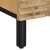 vidaXL Bivak Brown 60x33x75 cm Masivni les Mango