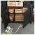 BROR Element s 2 vrata, crna, 76x40x66 cm