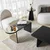 Hanah Home Set klub stolova Luna, 4 komada, Crna