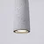 Sollux SL.1347 - Luster na sajli ELECTRA 1xGU10/10W/230V beton/siva