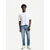 Bershka Kavbojke moder denim