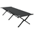 Sklopivi kamperski krevet 2 pcs Crna 193 x 69 x 45 cm
