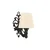 Opviq Zidna lampa Gloria, 15x10x13cm, IP20, Krem-crna