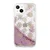 TELEMPIRE Maska za telefon Guess Hc Liquid Glitter Peony za iPhone 13 6.1 roze