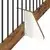 Vrata za pse s postoljem 2 pcs Staro drvo 100 x 80 cm