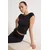 Trendyol Milla ženska majica Thmss26Ts00004, crna