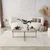 Hanah Home Klub sto Sun S410 94x35x64cm Zlatni
