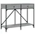 Konzolni stol siva boja hrasta 100x39x78,5 cm konstruirano drvo