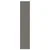Rolo zavjesa Blackout siva 45x230 cm Širina tkanine 40,7 cm