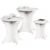 Kava Stol 3 pcs Bijelo