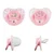 Kikka Boo Varalica 0-6m Savanna 2pcs Pink