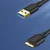 Ugreen Kabel USB-A 3.0 na mikro USB-B, 0,5 m, črn