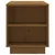Vidaxl TV omarica medeno rjava 110x35x40,5 cm trdna borovina