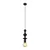TK Lighting Viseča svetilka TOWER BLACK 10871
