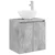 Umivaonik s policom Betonska siva 49,5 x 41 x 64,5 cm