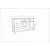 Hanah home TV Komoda Robbins Crna