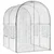 Staklenik s okvirom 160 x 200 x 192,5 cm PVC *Transparent*an