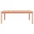 Vidaxl Vrtna miza 121x82,5x45 cm trden les douglas