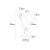Opviq Stona lampa E27 Socket, Tirkizna