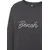 BENCH Majica  antracit / bela