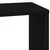 Police za knjige Crni hrast 45 x 23,5 x 162,5 cm