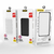 Dudao power bank 10000 mAh 2x USB / USB Typ C / micro USB 2 A