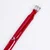 Devil Sticks Patent Leather Collar with Lamb Leather Backing Red