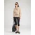 VERO MODA Bluza VMBUMPY temno bež/bela