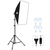 Puluz Studio softbox 50x70cm, tripod, LED bulb 4 pcs PU5071EU